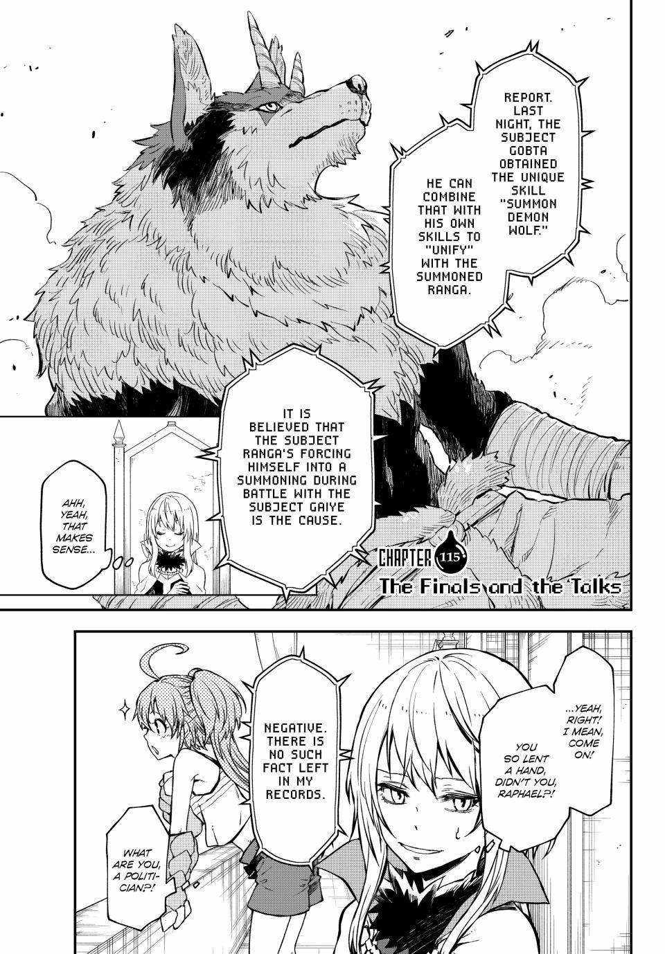 Tensei Shitara Slime Datta Ken Chapter 115 1